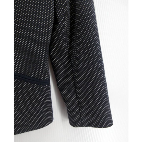 The Limited Jacket Small Blazer Coat Polka Dots Career 1 Button NEW - Picture 3 of 12